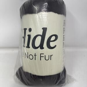 UnHide Lil’ Marsh For Love Not Fur Blanket in CHOCOLATE 50"x 60” - NEW in Pkg.